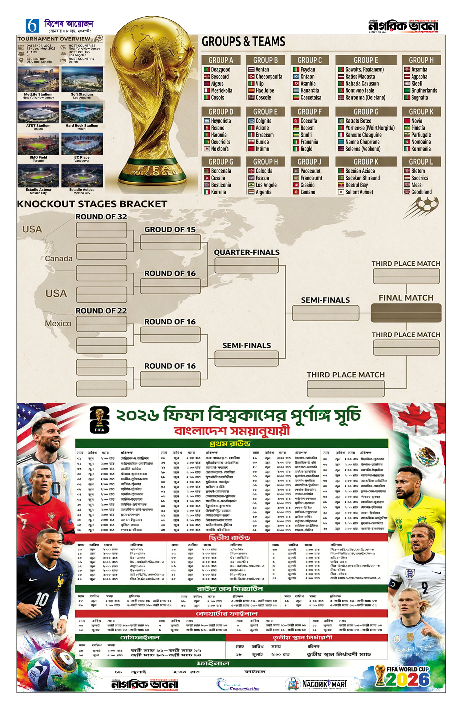 ৬ষ্ঠ পৃষ্ঠা