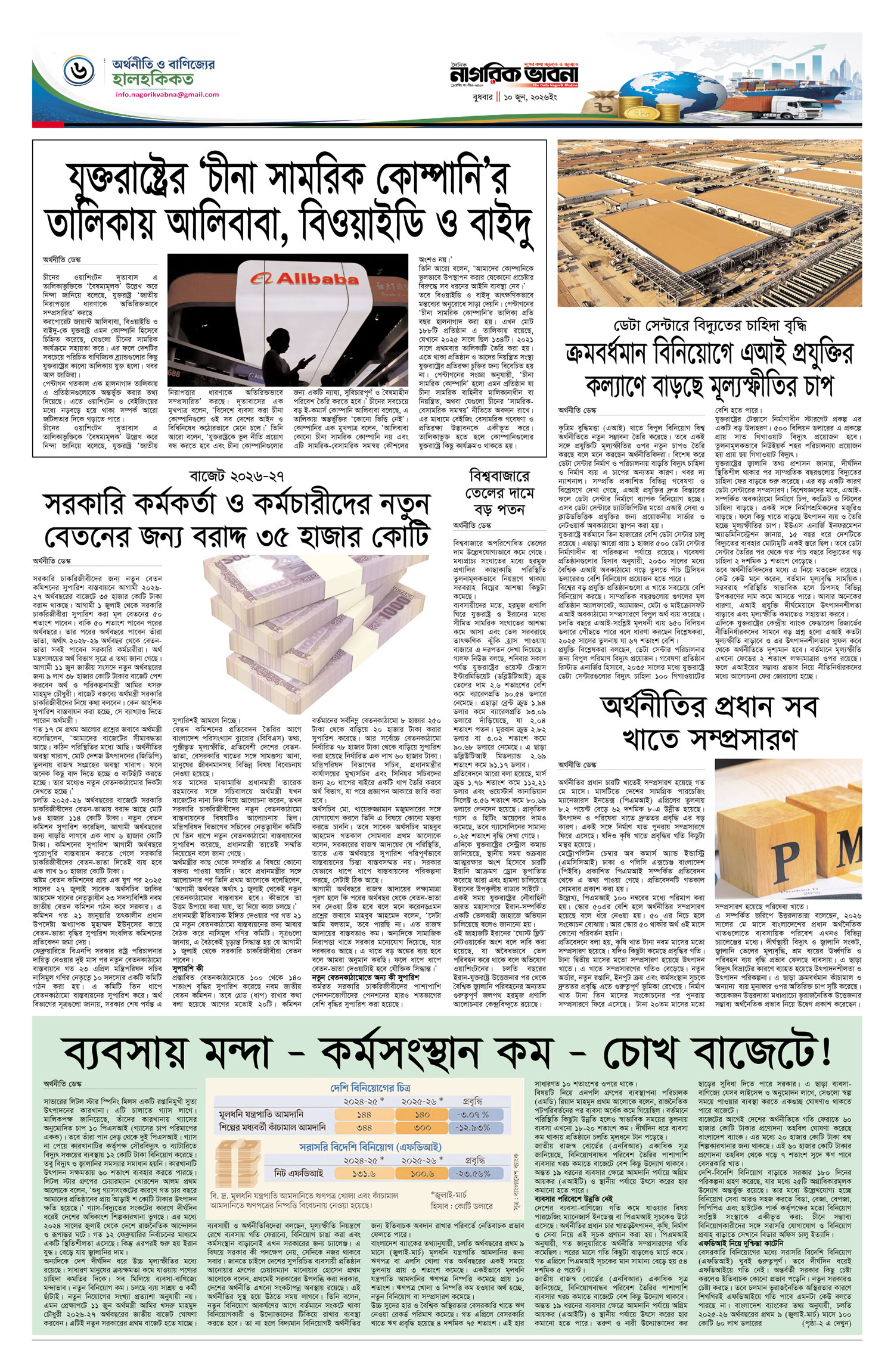 ৬ষ্ঠ পৃষ্ঠা