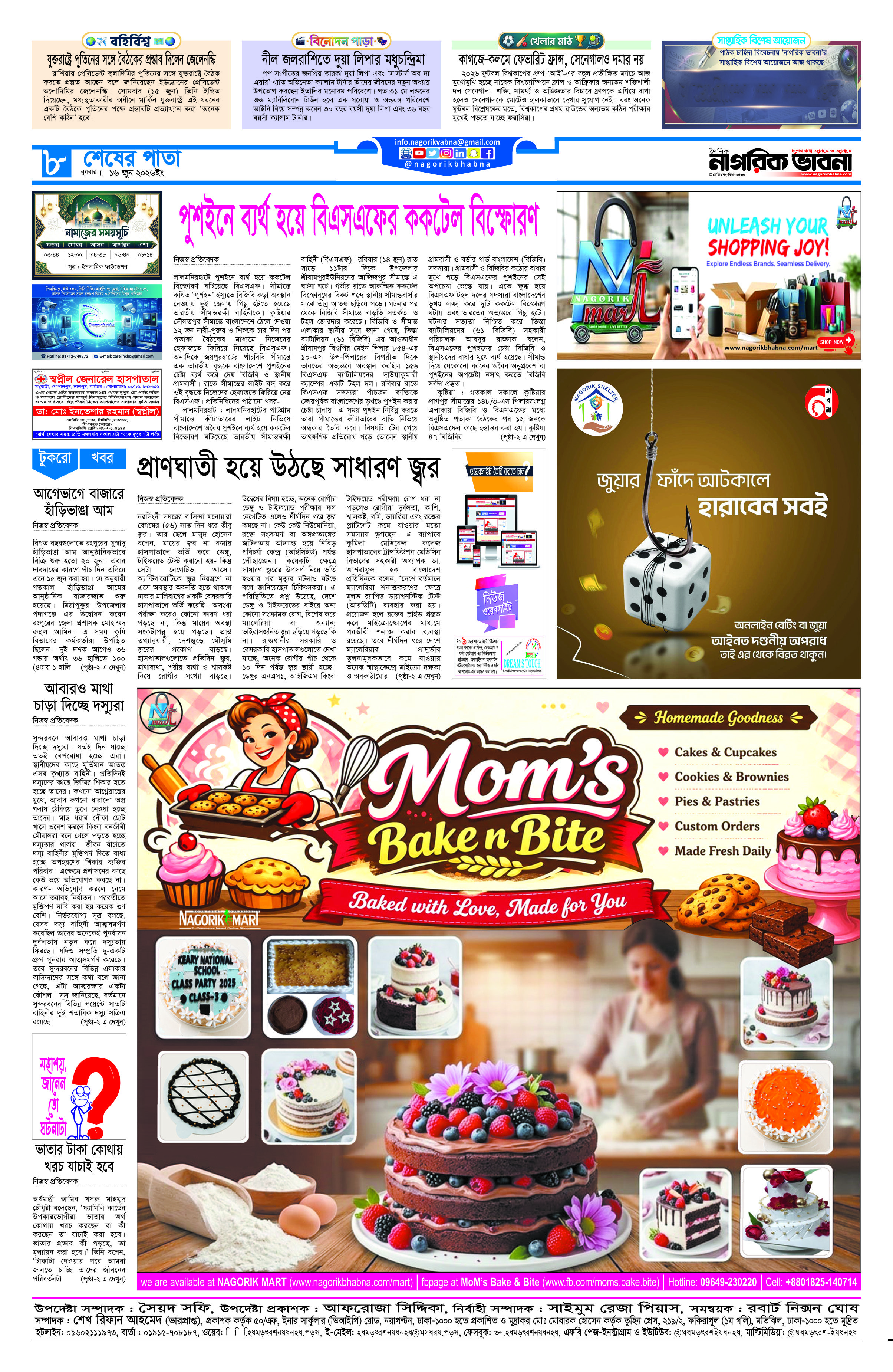 ৮ম পৃষ্ঠা