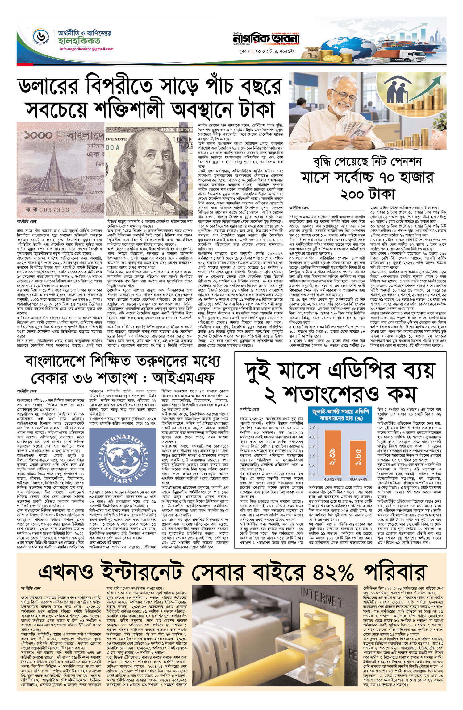 ৬ষ্ঠ পৃষ্ঠা